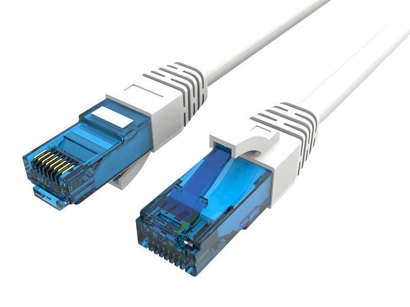 Nestíněný U/UTP CAT.5E antibakteriální patch kabel