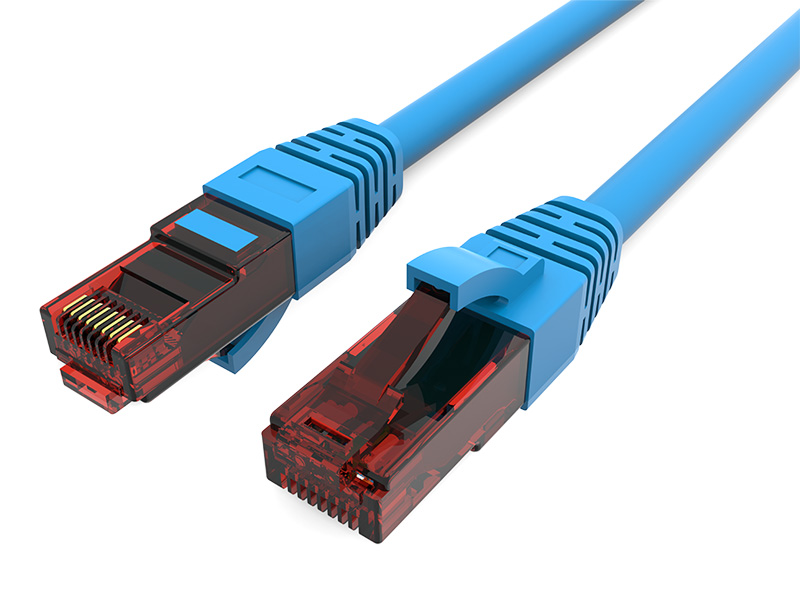 Nestíněný U/UTP CAT.6 antibakteriální patch kabel