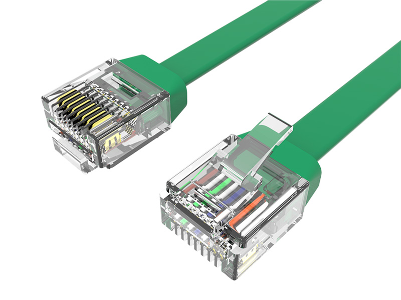 Nestíněný plochý propojovací kabel U/UTP CAT.5E