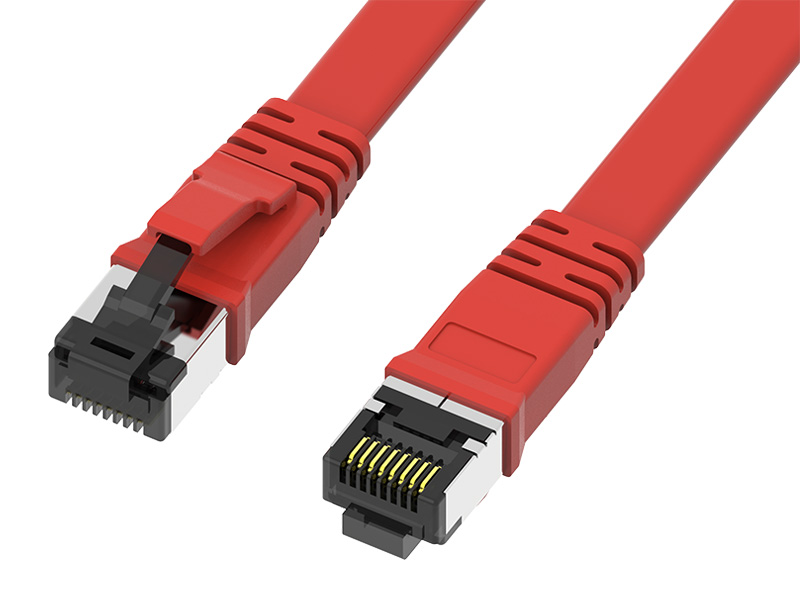 Stíněný plochý propojovací kabel FTP CAT.6