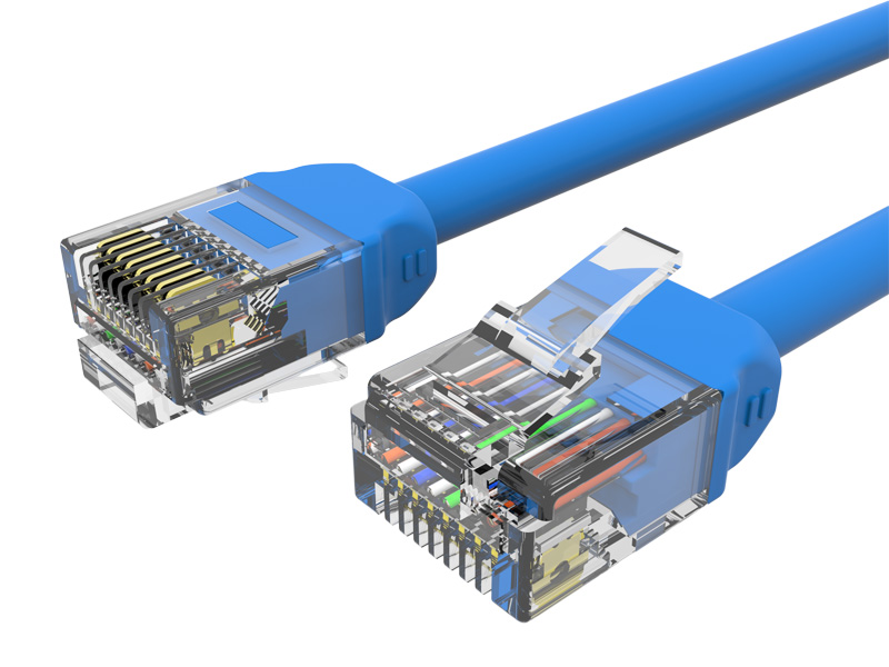 Nestíněný propojovací kabel ESG 32AWG CAT.6 U/UTP